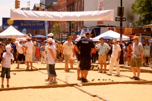 Never knew what Petanque was or that people in Brooklyn played it, but they cleared out a whole block on Smith Street for it so it must be important.