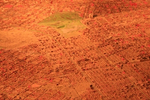 Prospect Park in the Panorama of the City of New York. Ongoing exhibition at the Queens Museum of Art constructed by Robert Moses and Raymond Lester for the 1964 World's Fair.